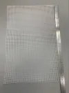 Diy students hand-weave plastic mesh sheets for circular export supply. Cut 4MM large-hole 101 mesh sheets for the bottom lining of woven bags details Picture